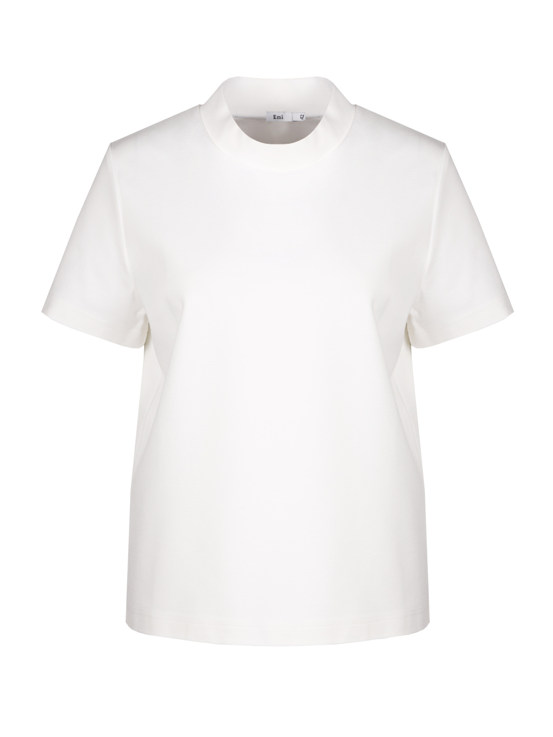 Белая футболка из плотного трикотажа